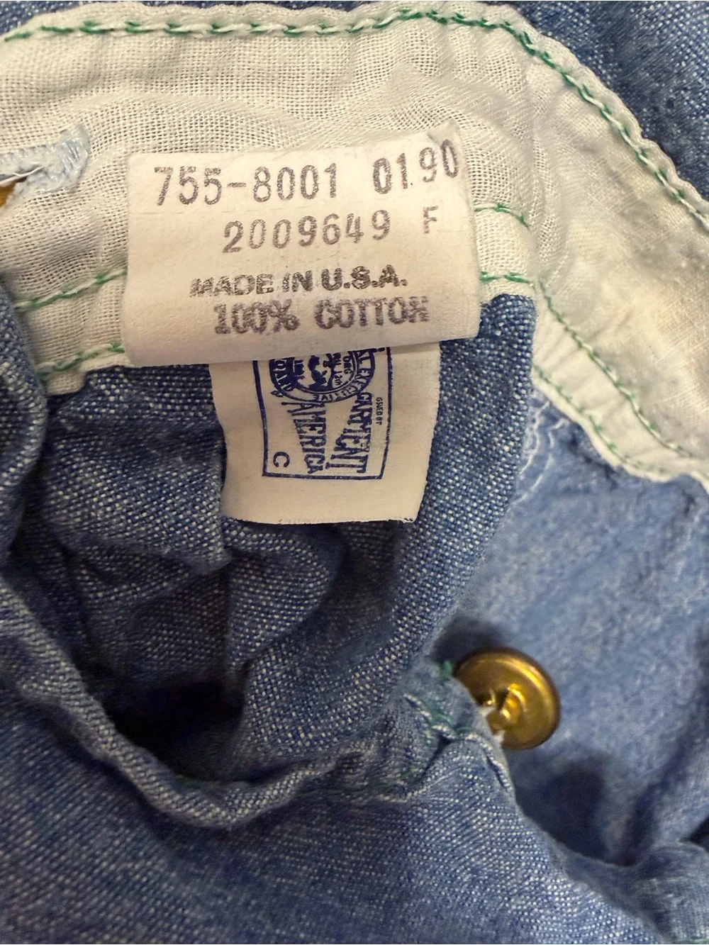 Vintage Oshkosh baby short overalls 100% Cotton